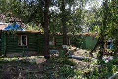 Реконструкция старого деревянного дома демонтаж крыши