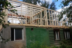 Реконструкция старого деревянного дома надстройка этажа